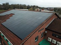 New solar panels at Rochdale Sports Club