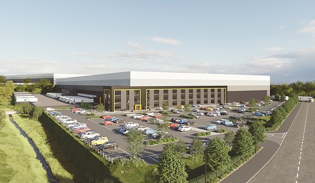 CGI of one of the units on the HPARK site in South Heywood