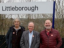 The Green Party is backing independent candidate Mark Coleman (centre)