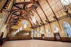 The Great Hall inside Rochdale Town Hall