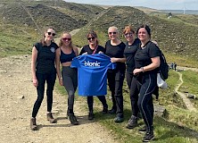 Ikonic is undertaking the Yorkshire Three Peaks with the aim of raising £10,000 for Duchenne UK