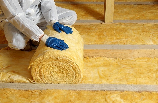 loft insulation, stock image